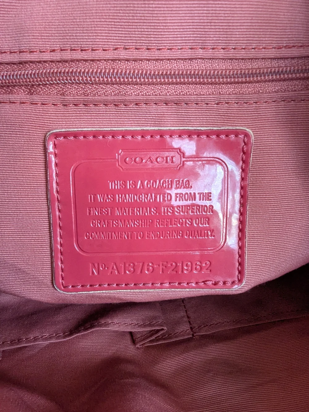Coach Multicolor Signature Canvas Backpack - Pink Accent